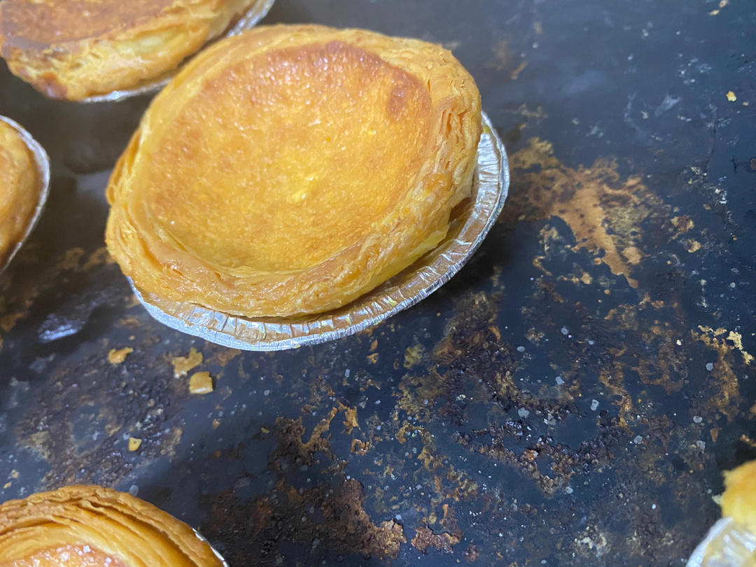 椰香浓郁酥的掉渣的椰蓉蛋挞