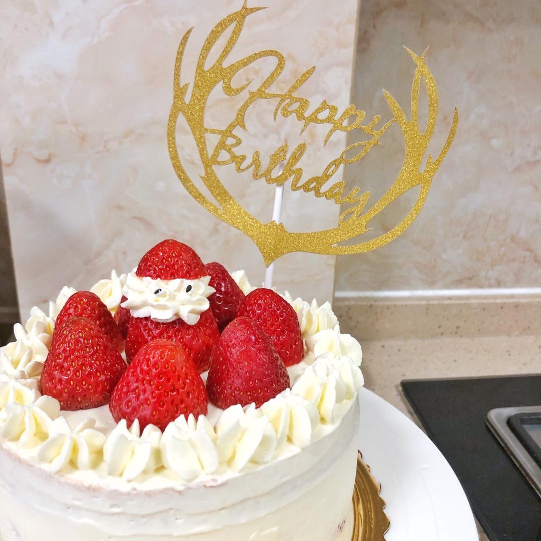 草莓生日蛋糕
