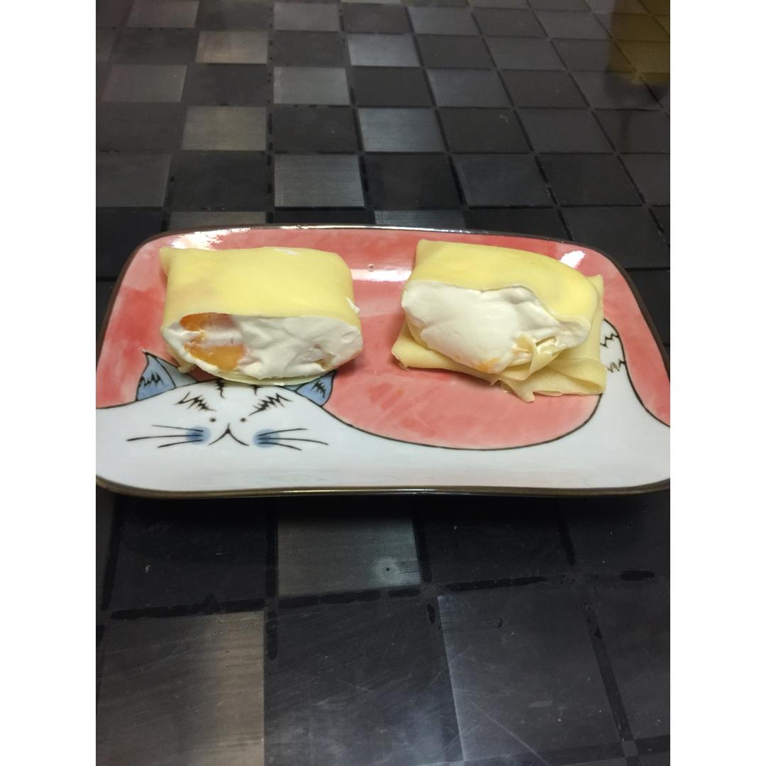 芒果班戟（满记甜品配方）