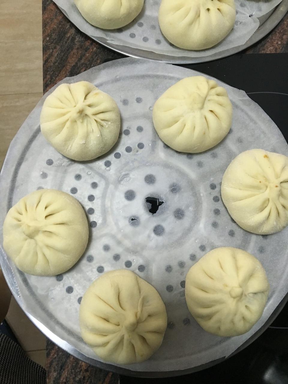 手工包子（肚脐包）
