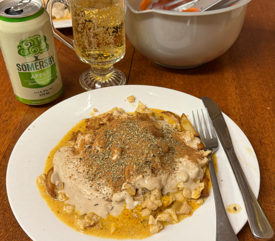 肉酱薯条，多重口感，一口香迷糊！