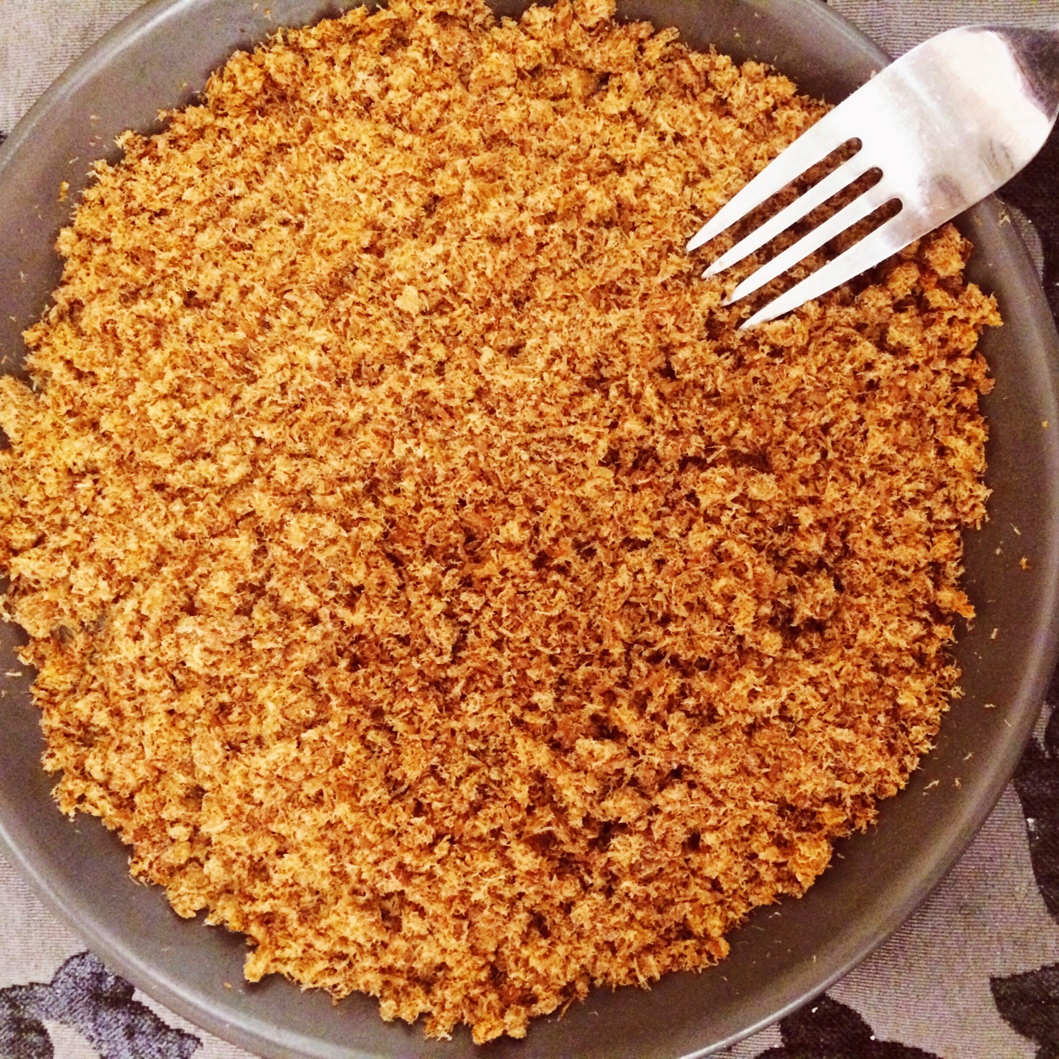 面包机自制肉松