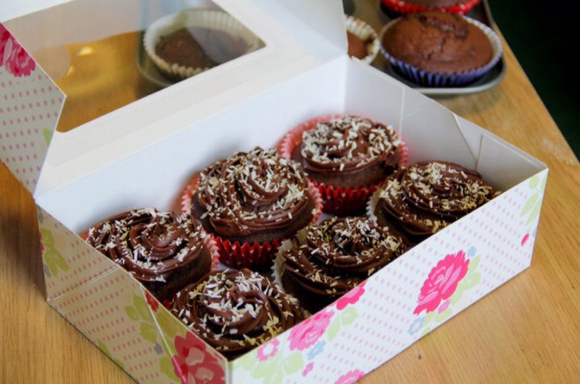 巧克力纸杯蛋糕