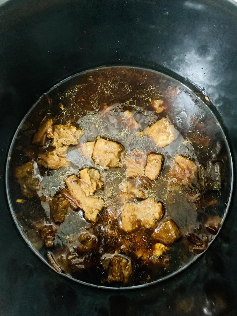 无水高压锅炖牛肉