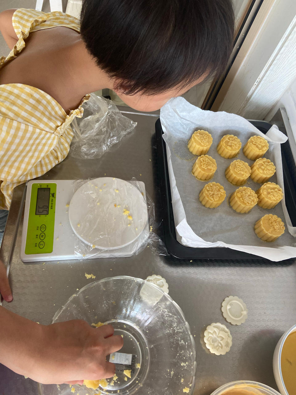 奶香绿豆糕（无豆腥味，超快手不麻烦）