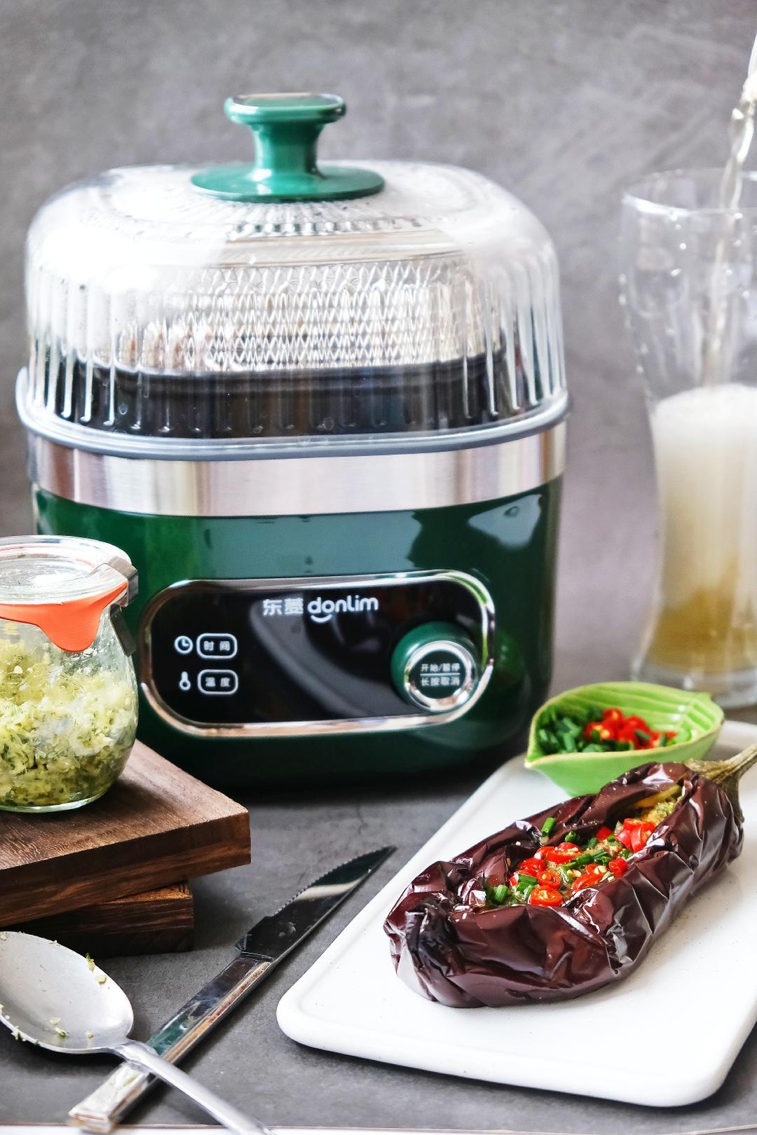 蒜香烤茄子—空气炸锅版的做法