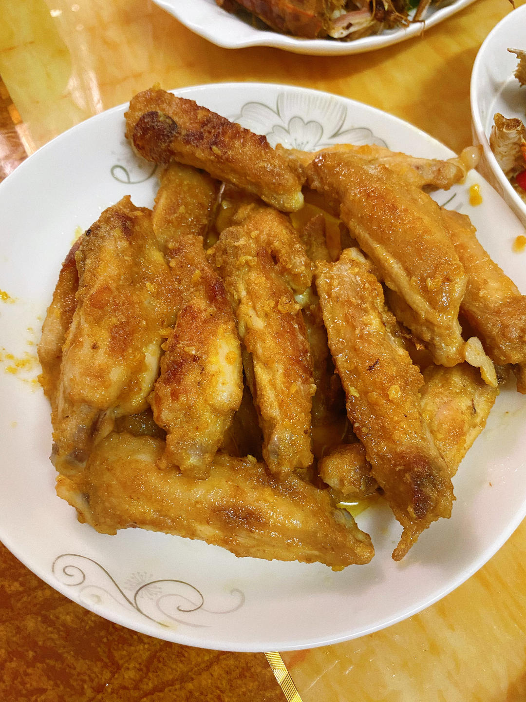 金沙鸡翅【咸蛋黄焗鸡翅】