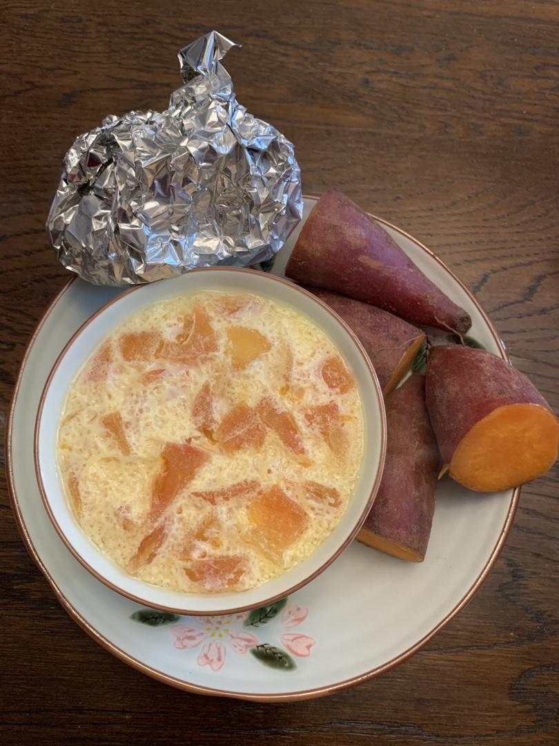 番茄蒸鸡蛋（超简单减肥餐）