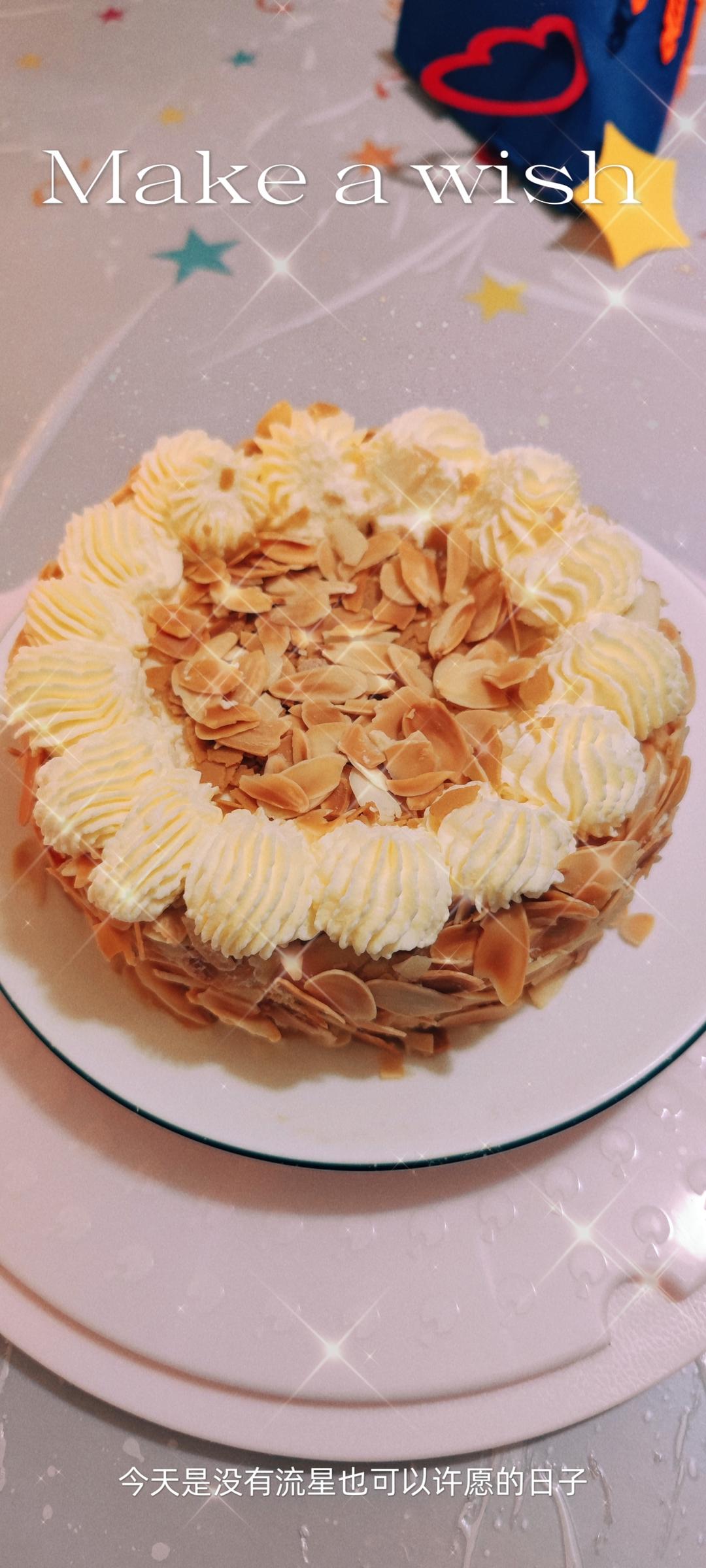 咸奶油杏仁蛋糕