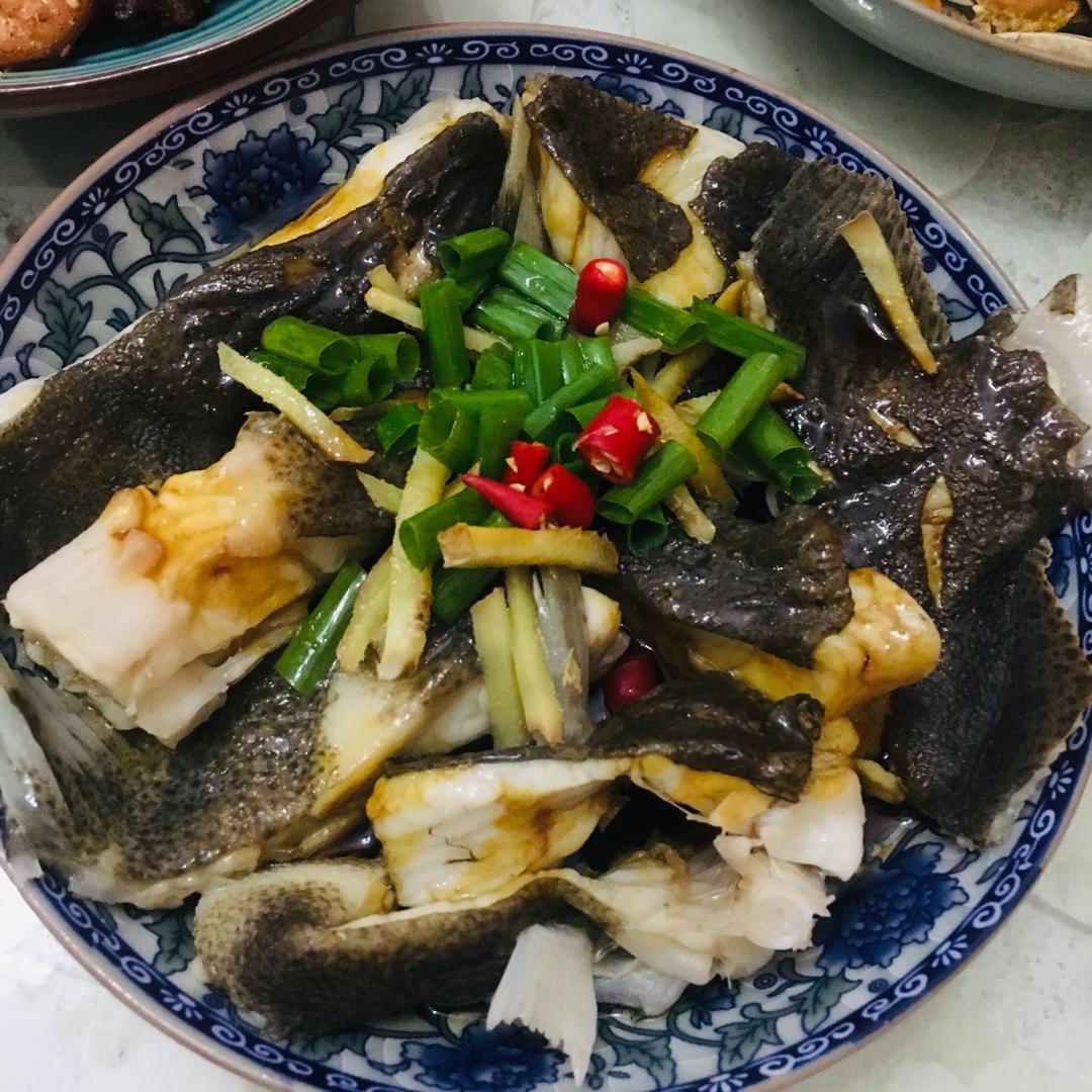 清蒸多宝鱼