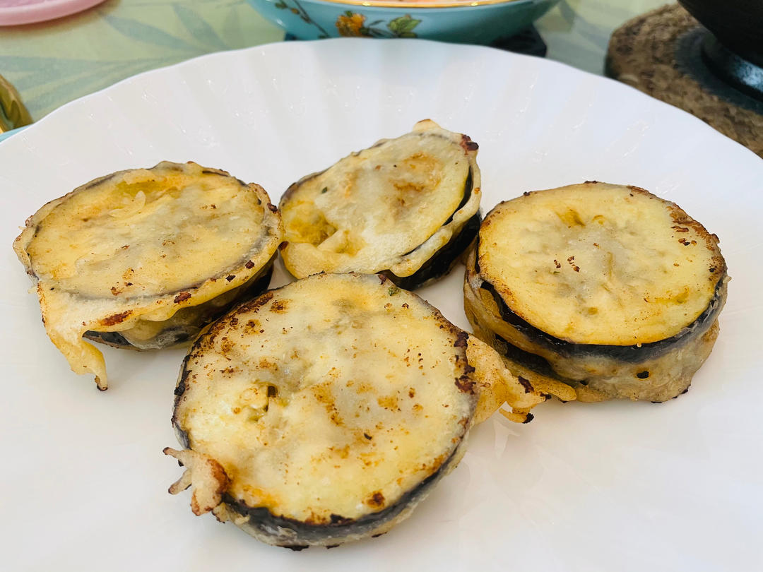 香炸茄盒-家乡的味道 Stuffed Fried Eggplant with Pork