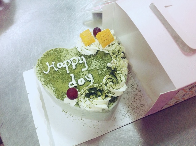 抹茶冻芝士蛋糕