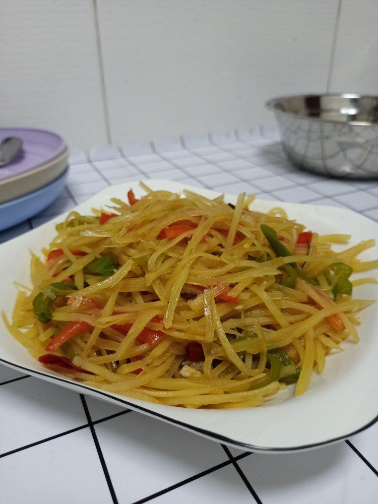 超级无敌下饭菜～酸辣土豆丝