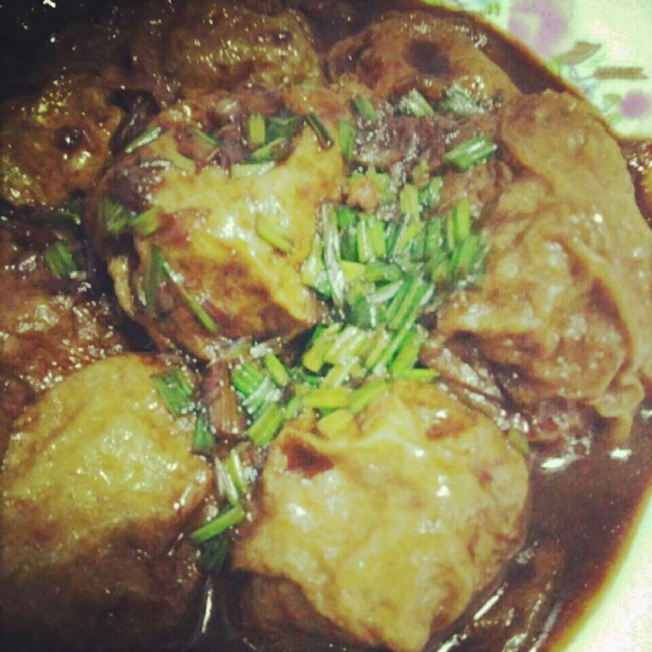 油面筋酿肉