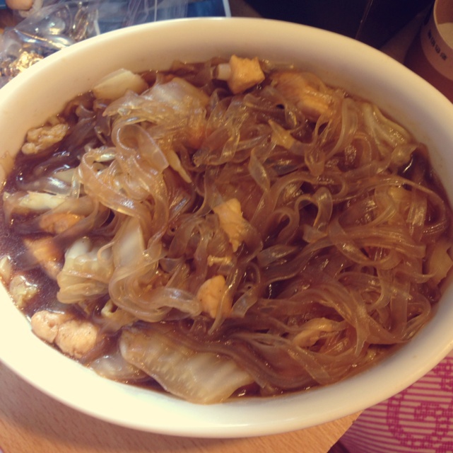 猪肉白菜炖粉条