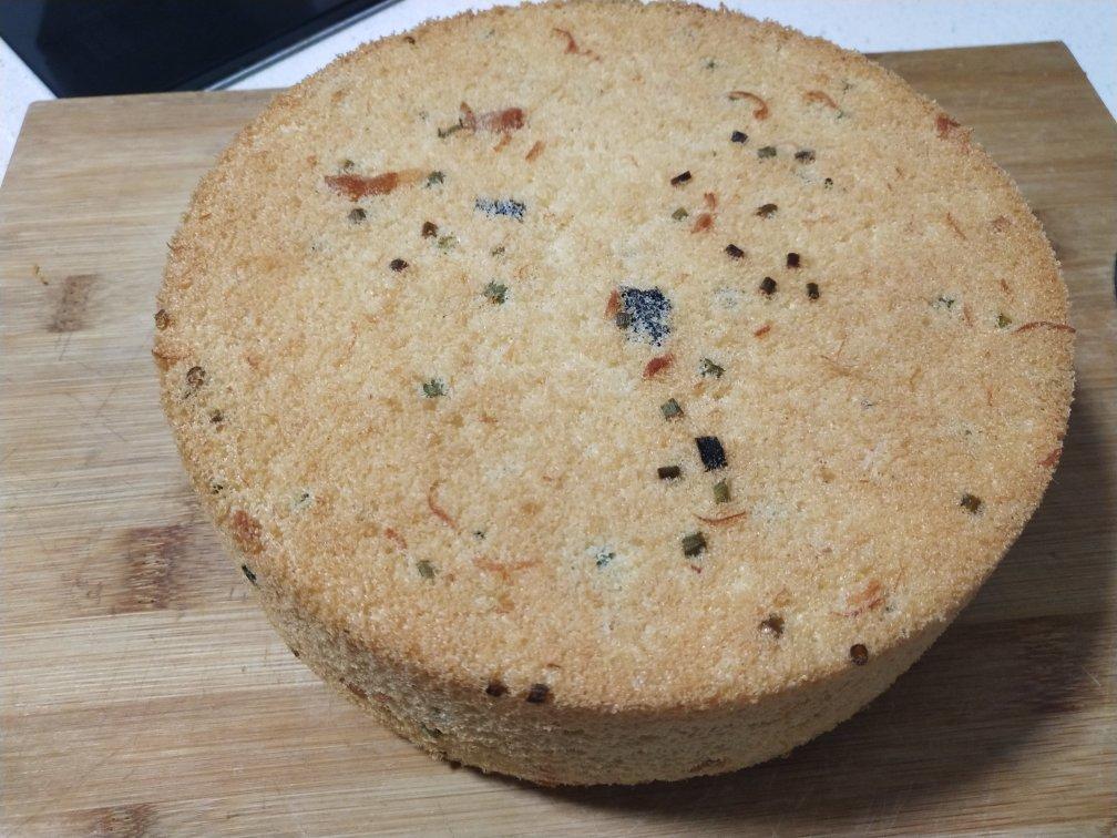 香葱海苔肉松戚风蛋糕