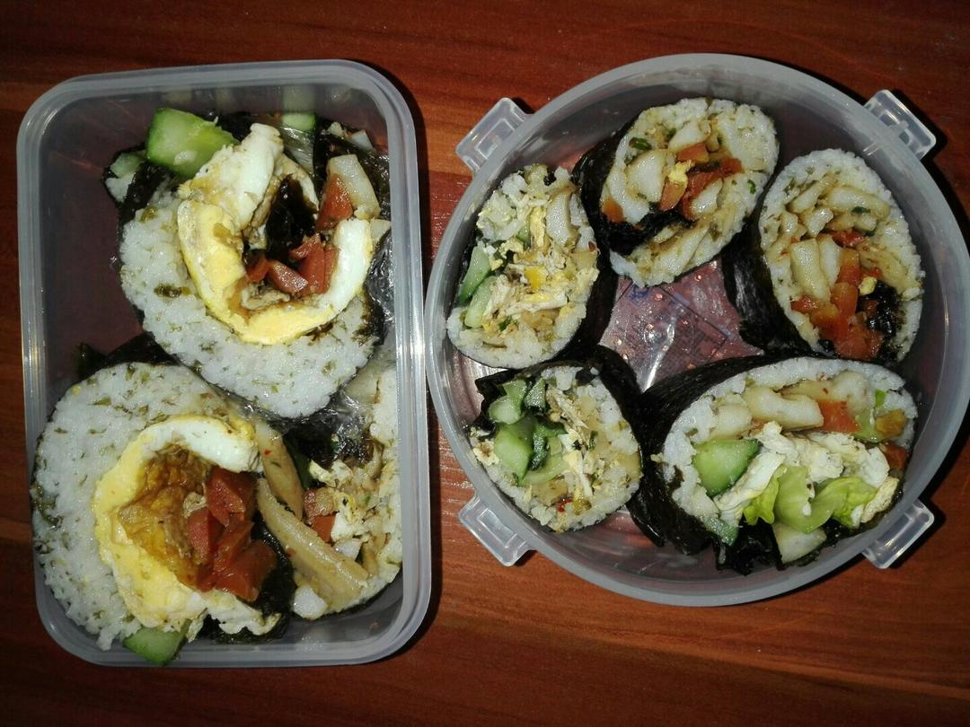 超简单！5分钟口袋饭团