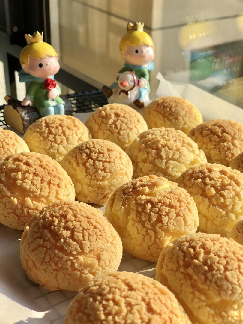 十分美味的酥皮泡芙