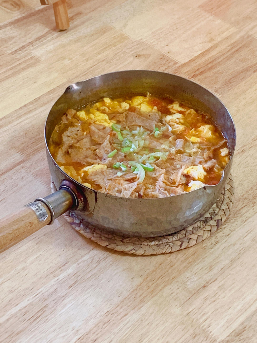 西红柿鸡蛋烩饼