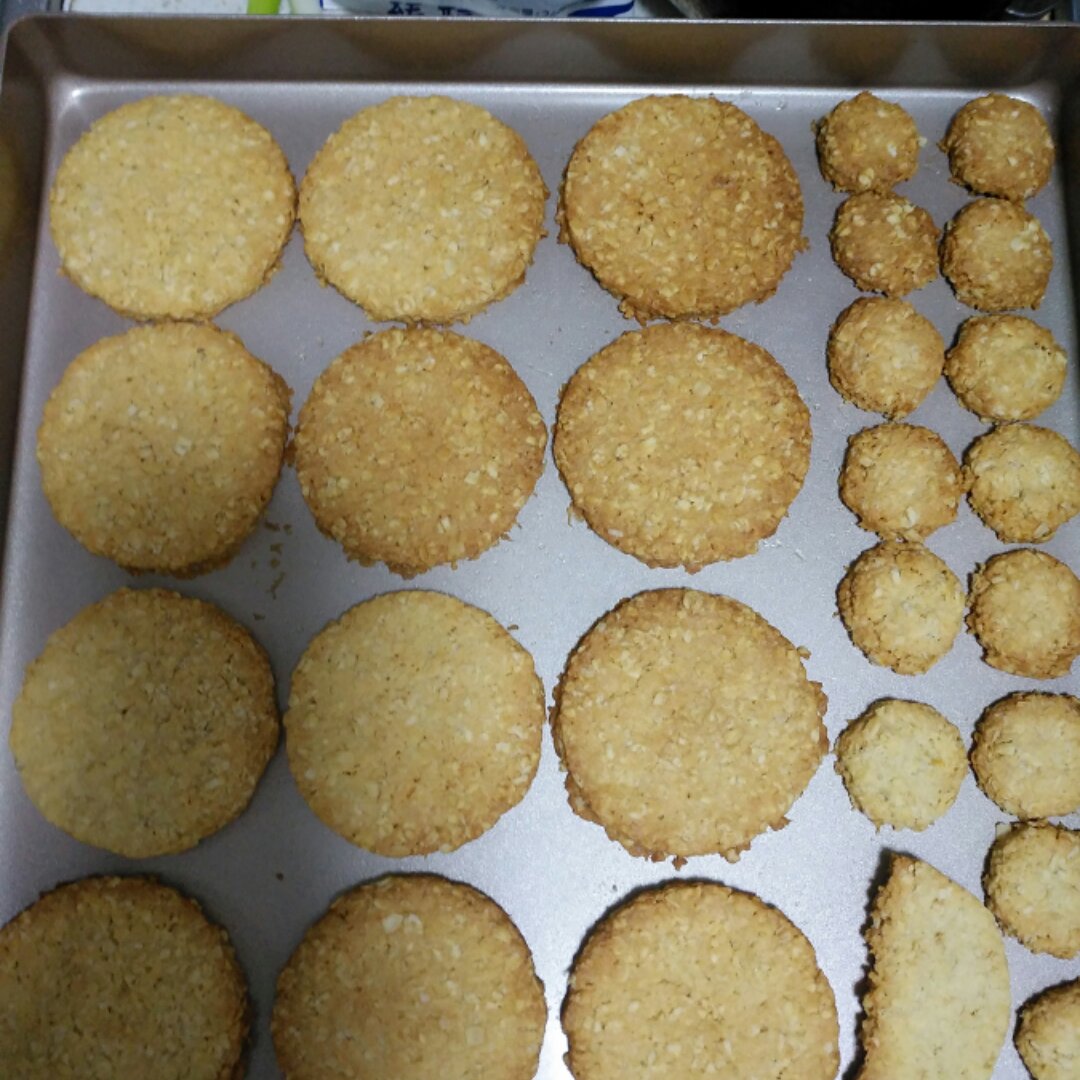 燕麦椰蓉饼干