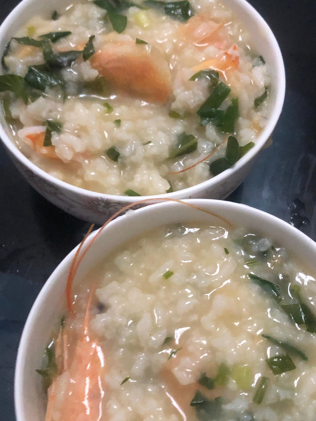 鲜虾砂锅粥