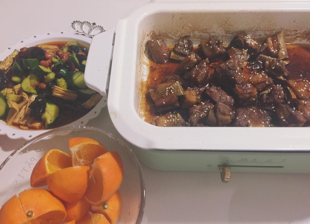 凉拌腐竹黄瓜