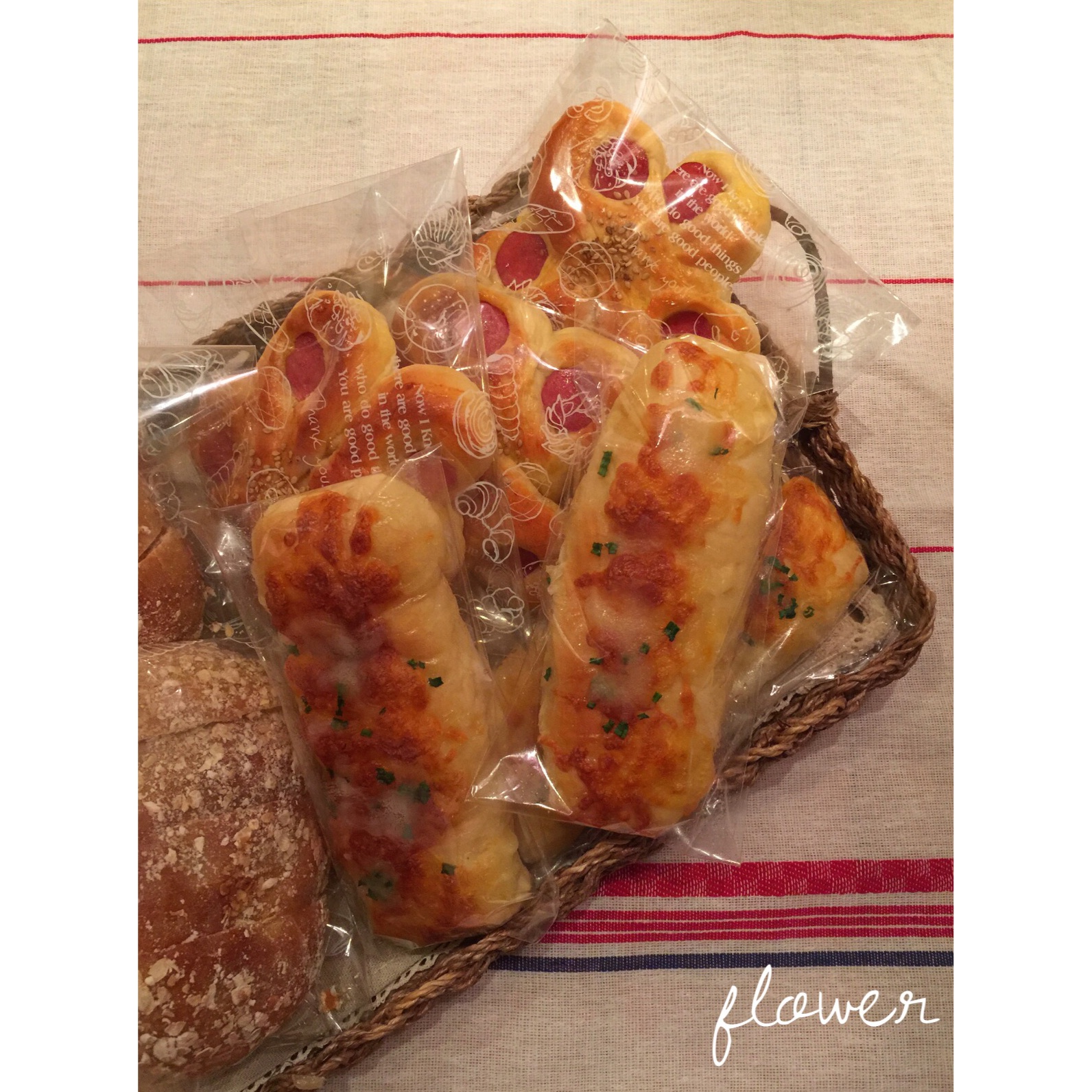 香葱芝士面包条