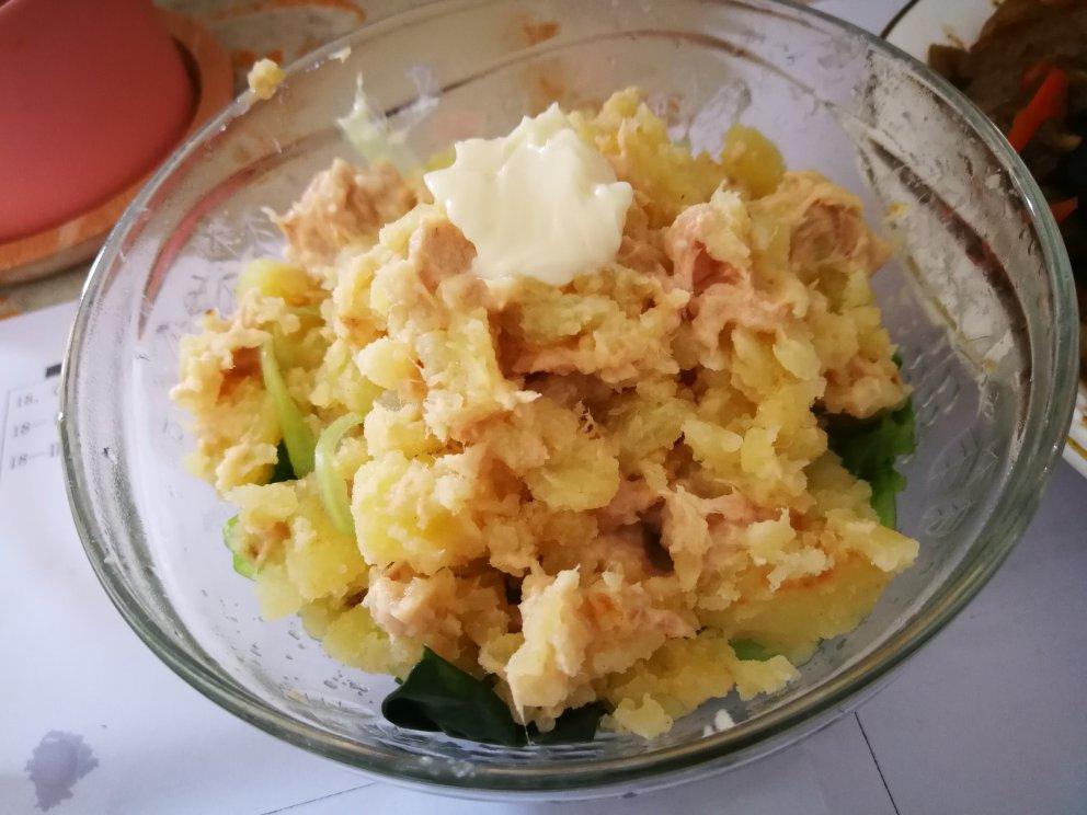 简单的土豆泥沙拉～
