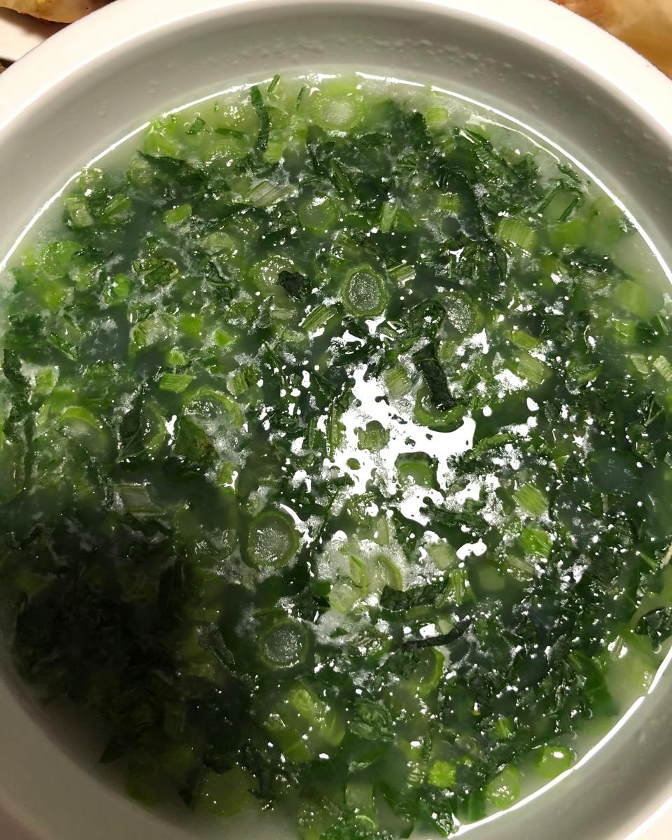 米汤青菜钵