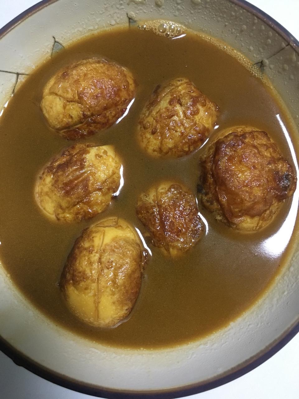 虎皮蛋（爱吃卤鸡蛋的不容不过～）