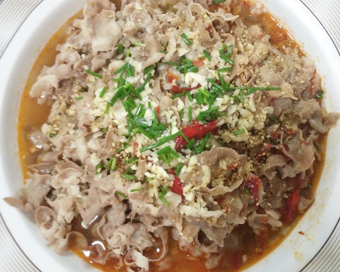 家常下饭金针菇肥羊的做法