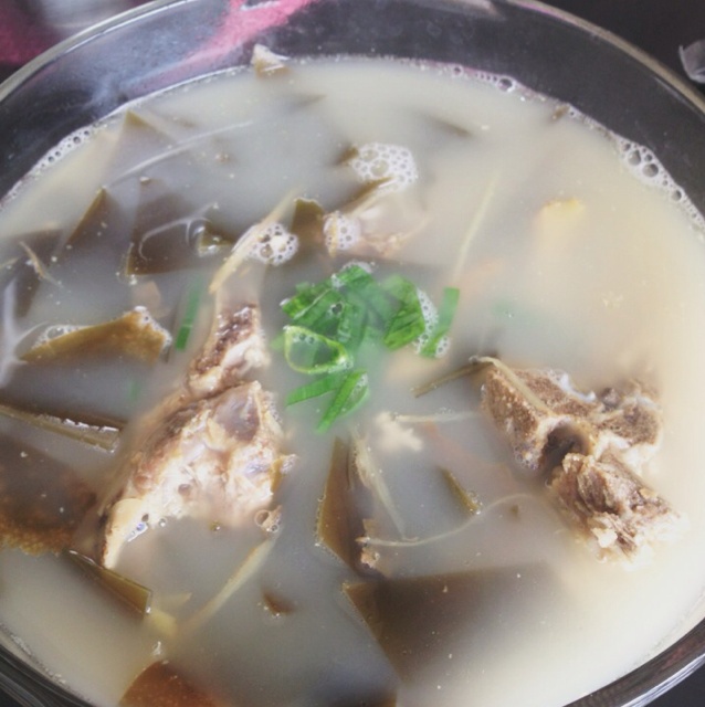 排骨海带汤