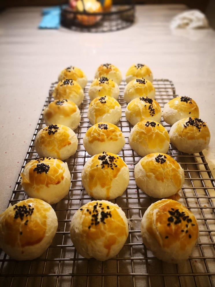 不用揉出膜、不用醒面就能酥掉渣的中式酥皮点心