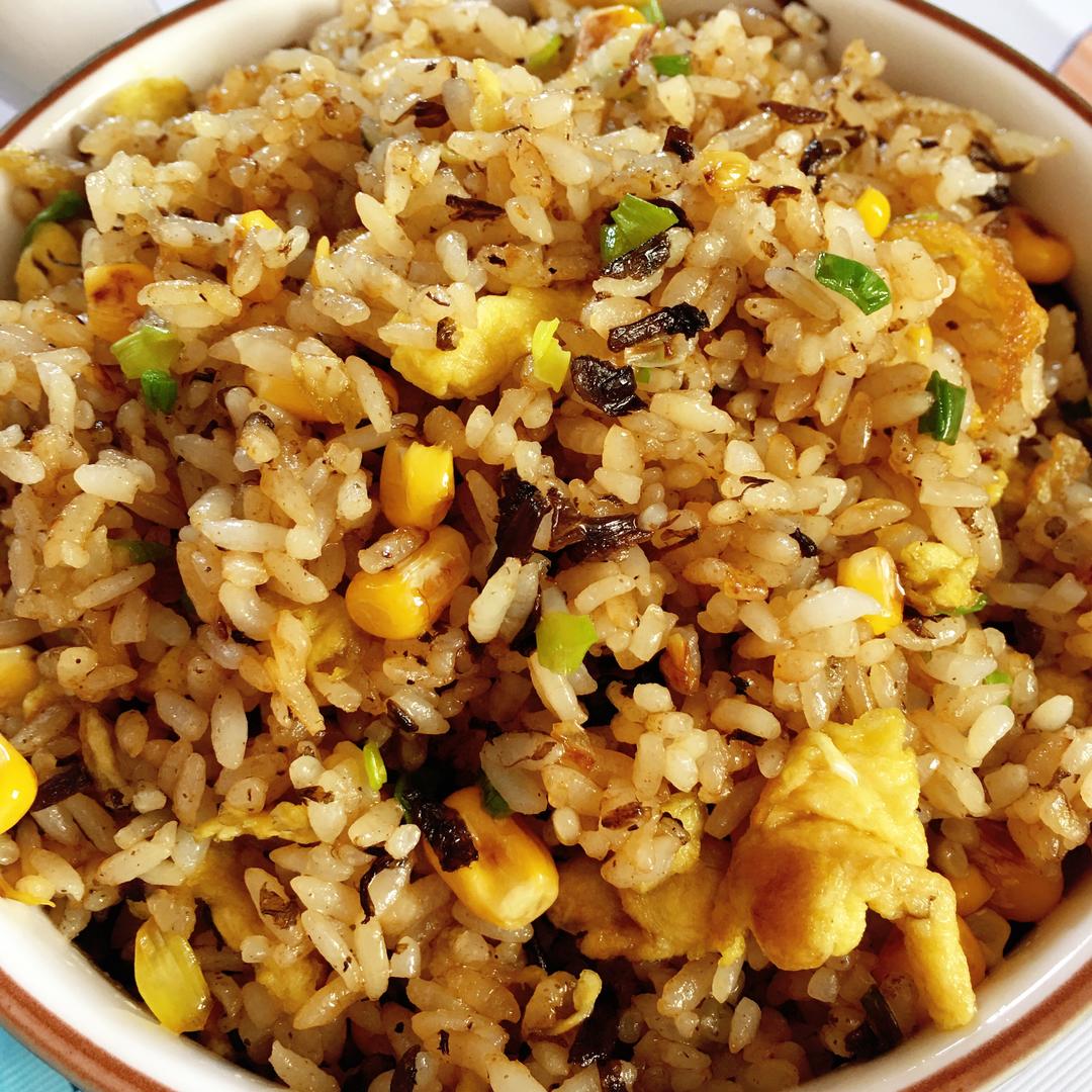 橄榄菜炒饭的做法