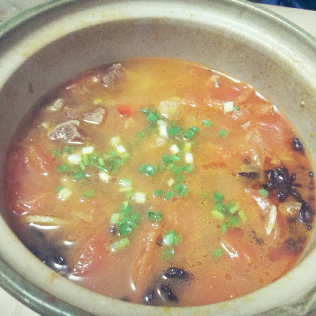 西红柿牛腩