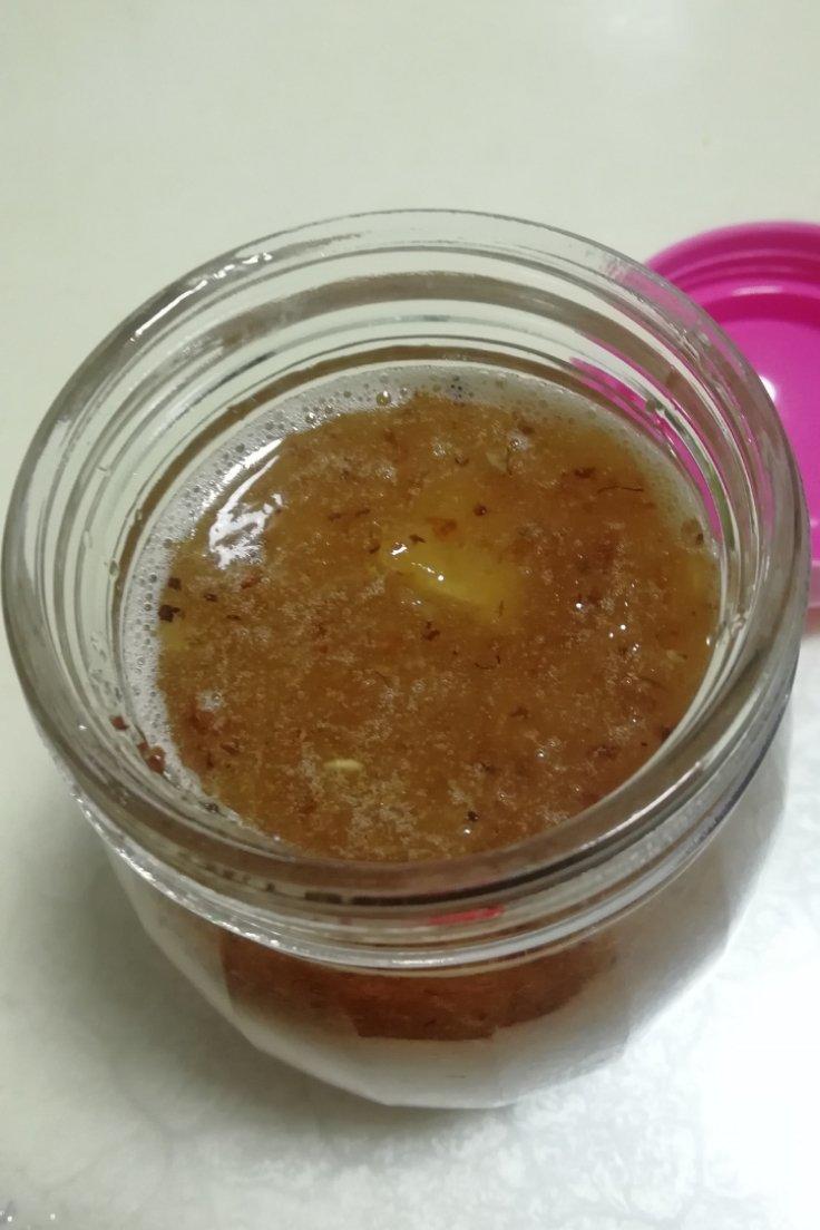 桂花柠檬茶蜜