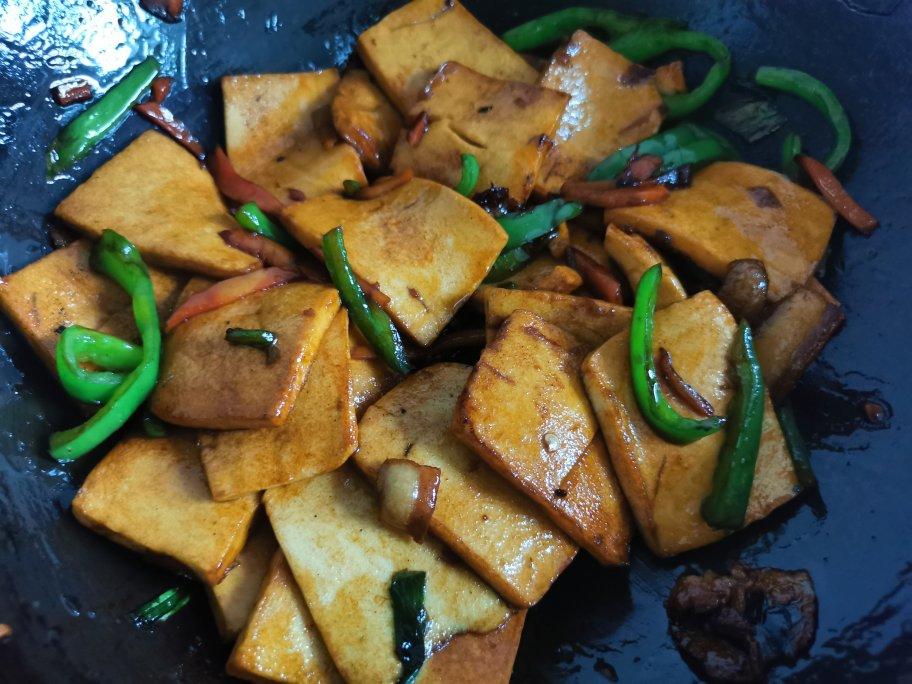 干锅千叶豆腐，千页豆腐