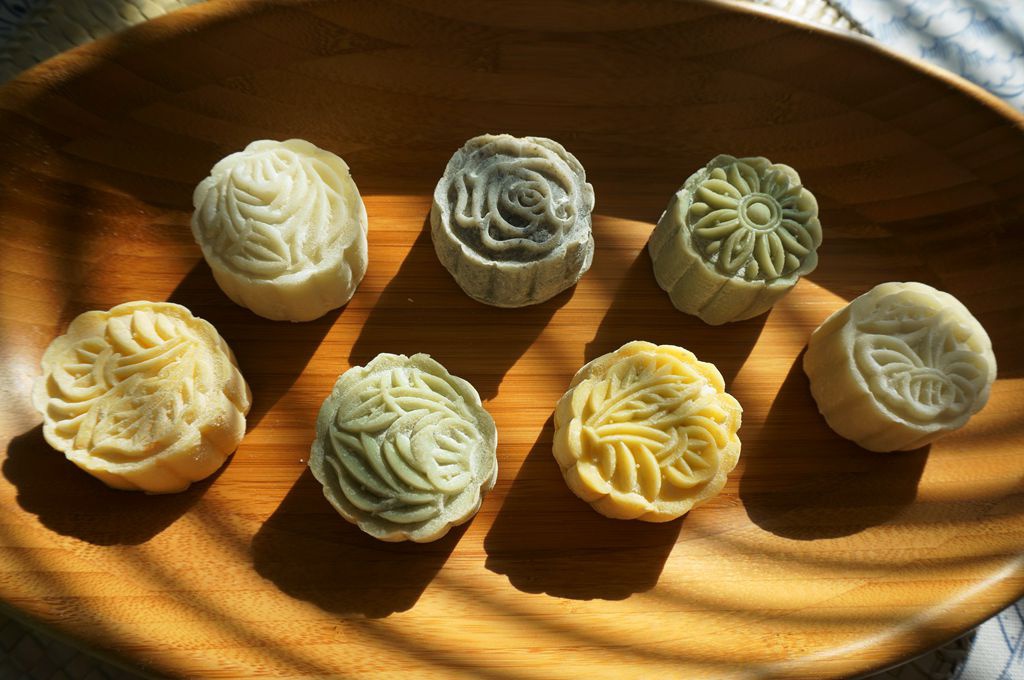 四色冰皮月饼