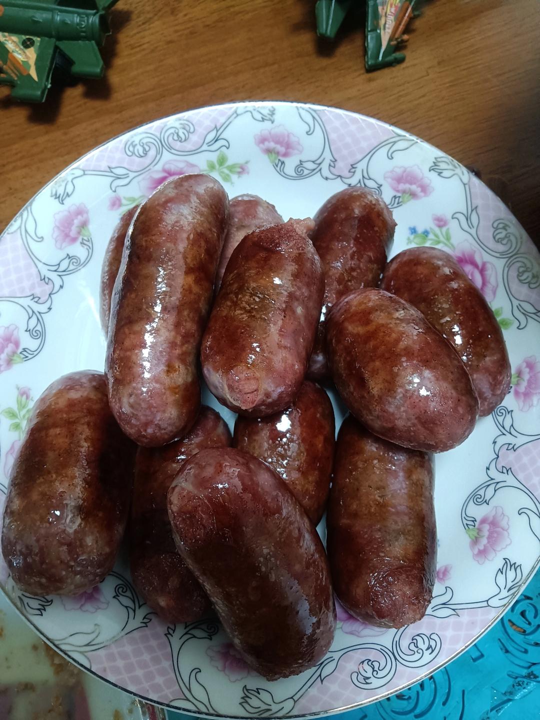 Q弹多汁的自制台式脆皮肠——绝对秒杀市售