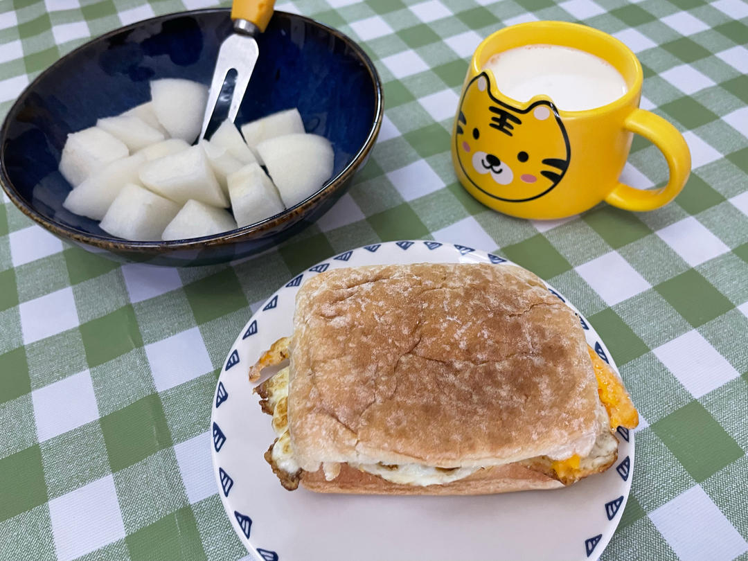老母亲版小学生早餐 （升级为初中生早餐啦）