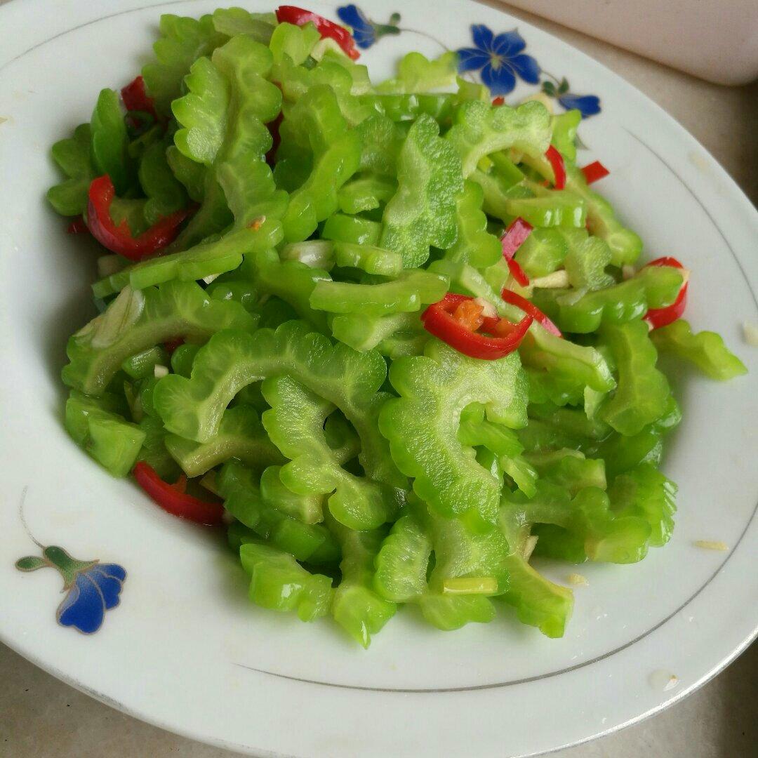 凉拌苦瓜