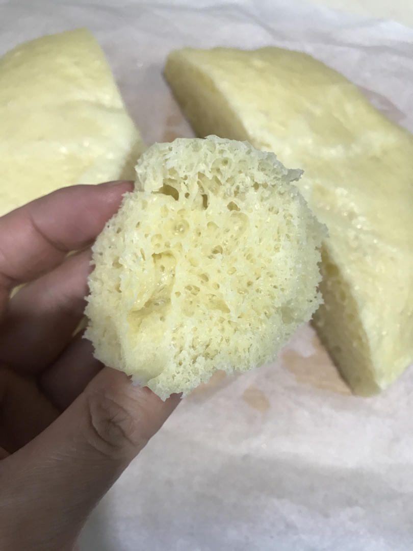全程免手揉 好吃不粘牙的发糕 比面包好吃 蓬松煊软 附细节视频详解