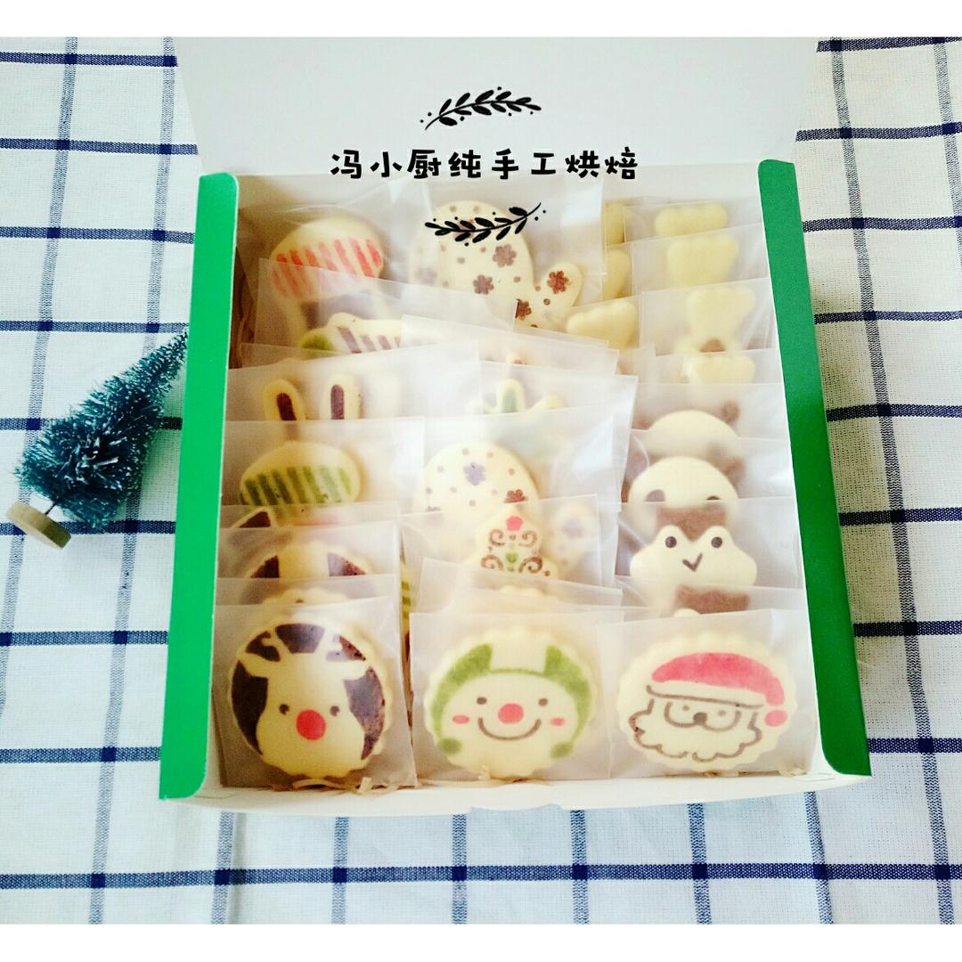 圣诞印花饼干