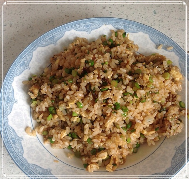 酱油素炒饭