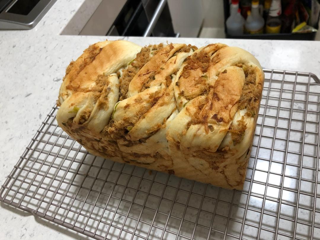 香葱肉松北海道吐司