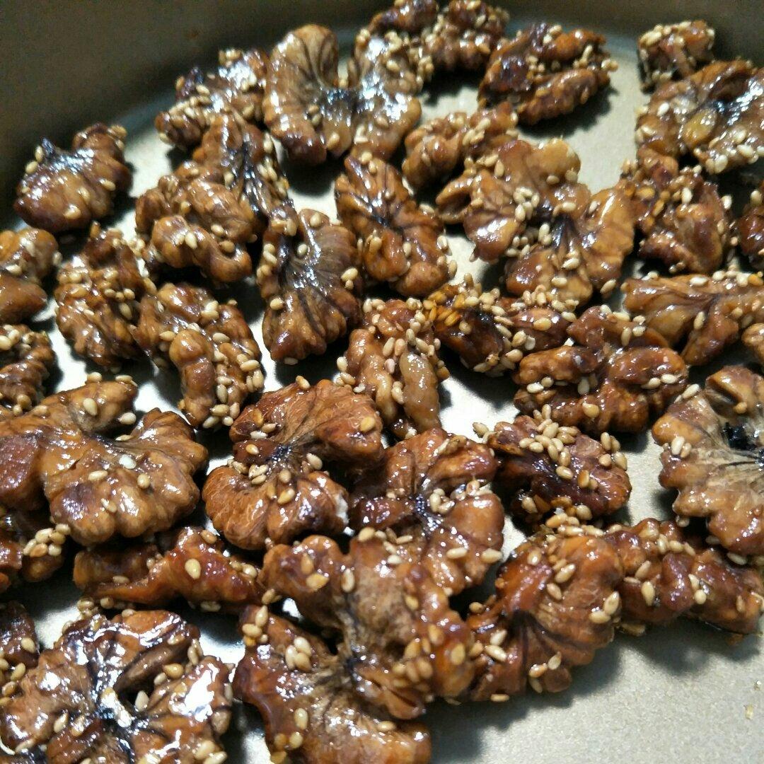 不用熬糖的琥珀核桃仁