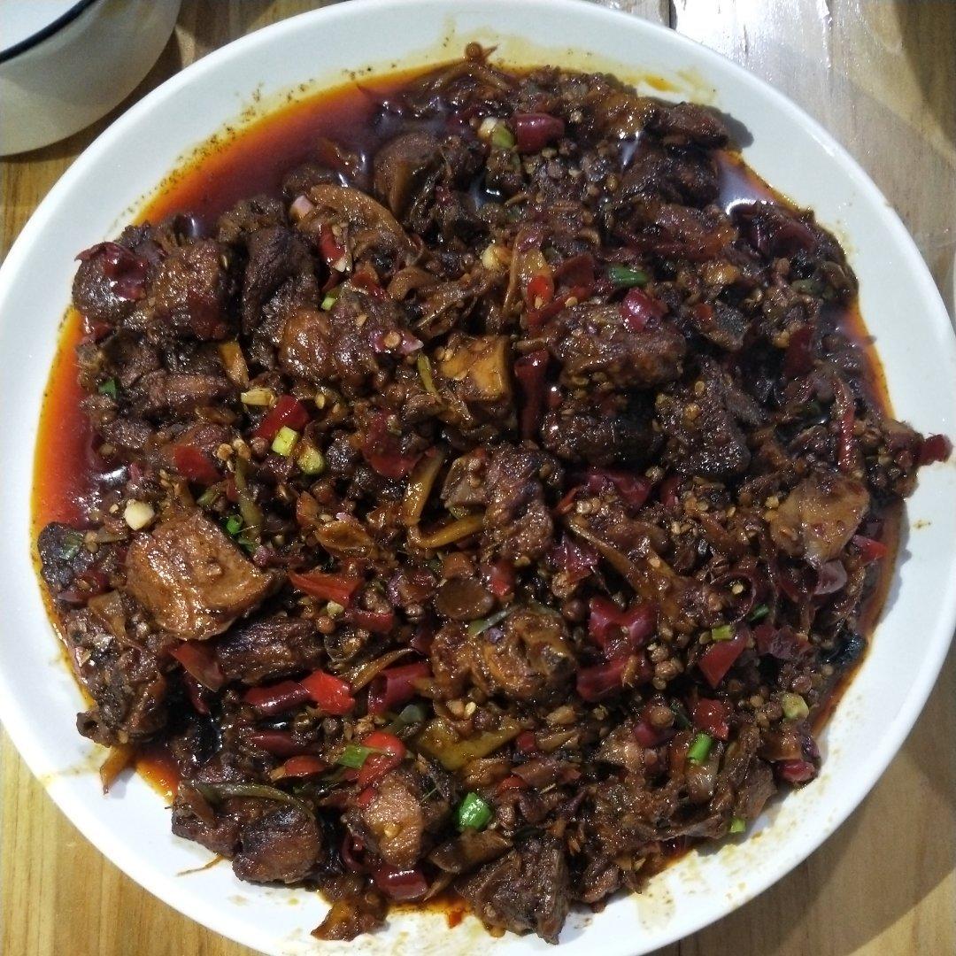 姜爆鸭子