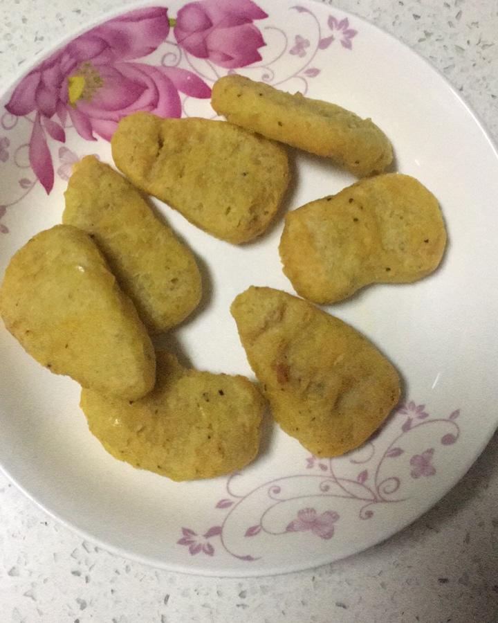 空气炸锅炸的鸡块