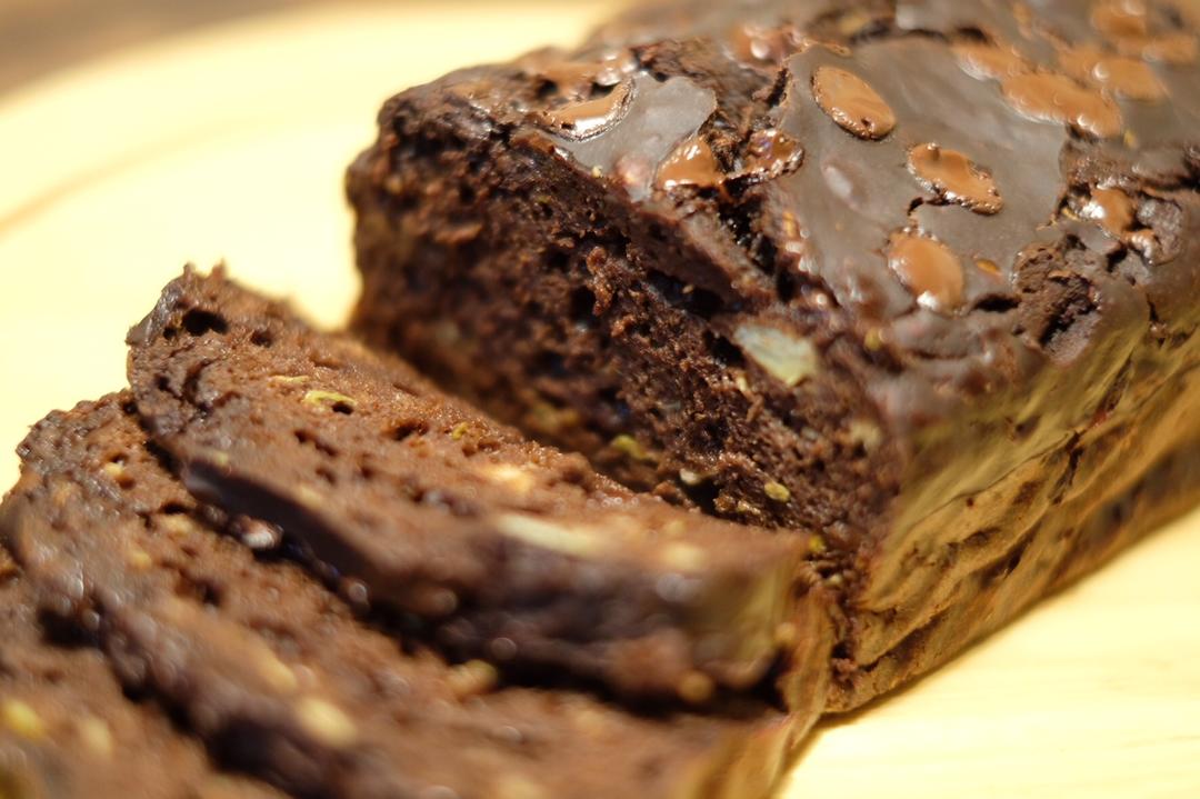巧克力西葫芦快手面包（健康巧克力“蛋糕”）丨健康·烘焙