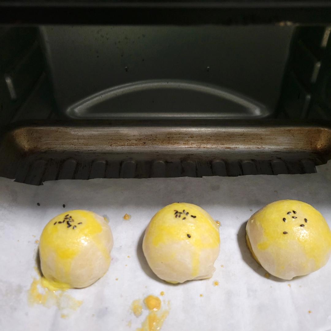 懒人蛋黄酥(手抓饼)